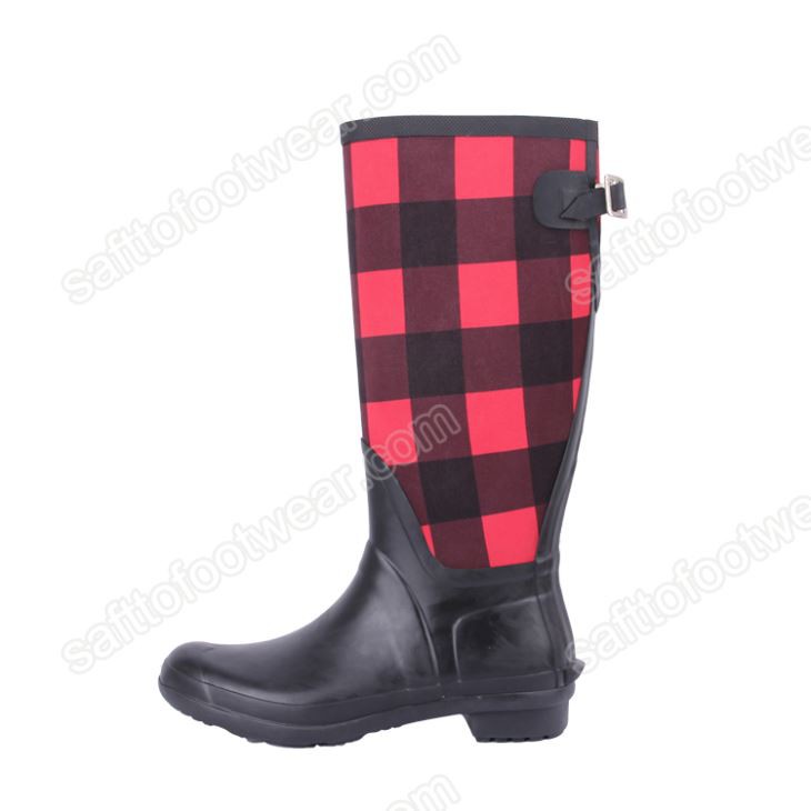 Bayanlar Sıcak Neopren Yağmur Botları